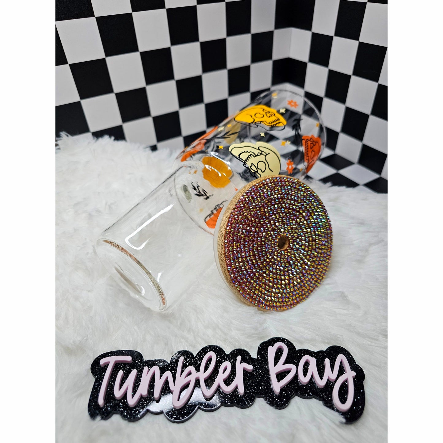 Rhinestone Lid Add On