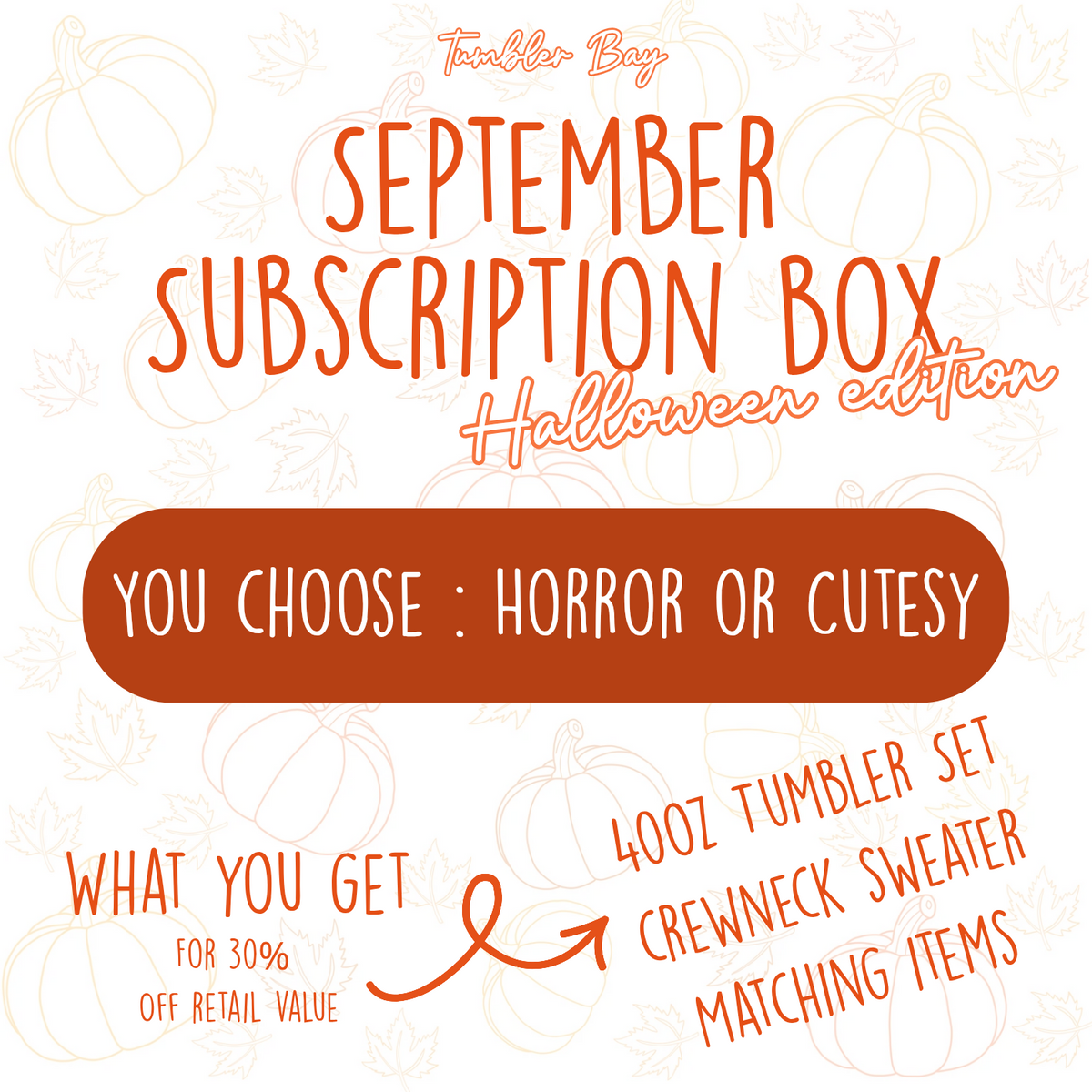 September Subscription Box