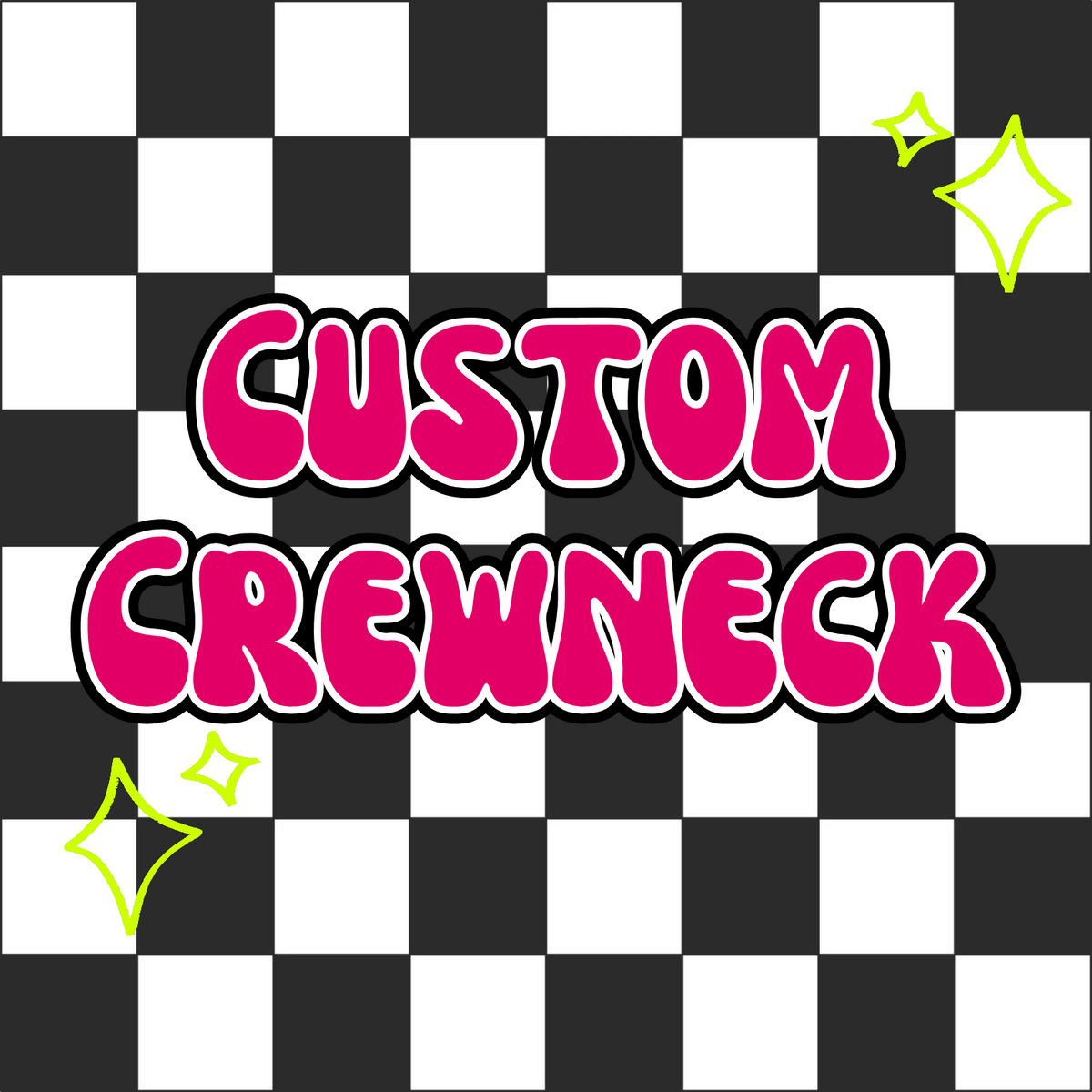 Custom Crewneck Sweater