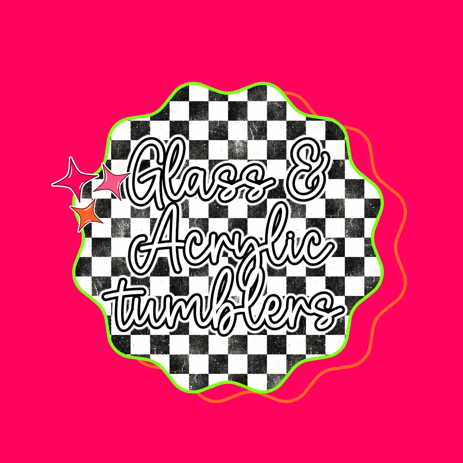 Glass & acrylic tumblers