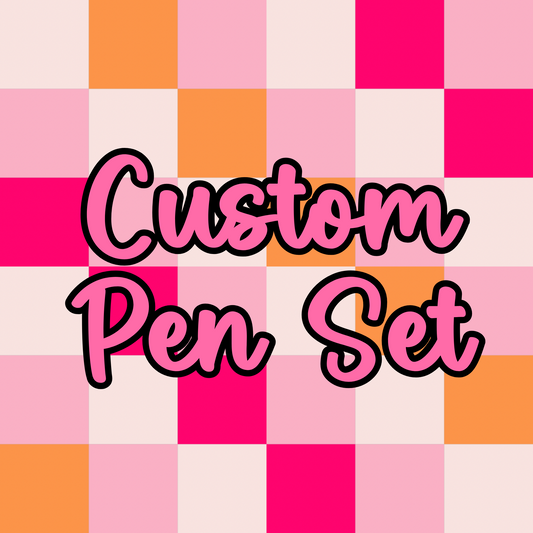 Custom Pen Set
