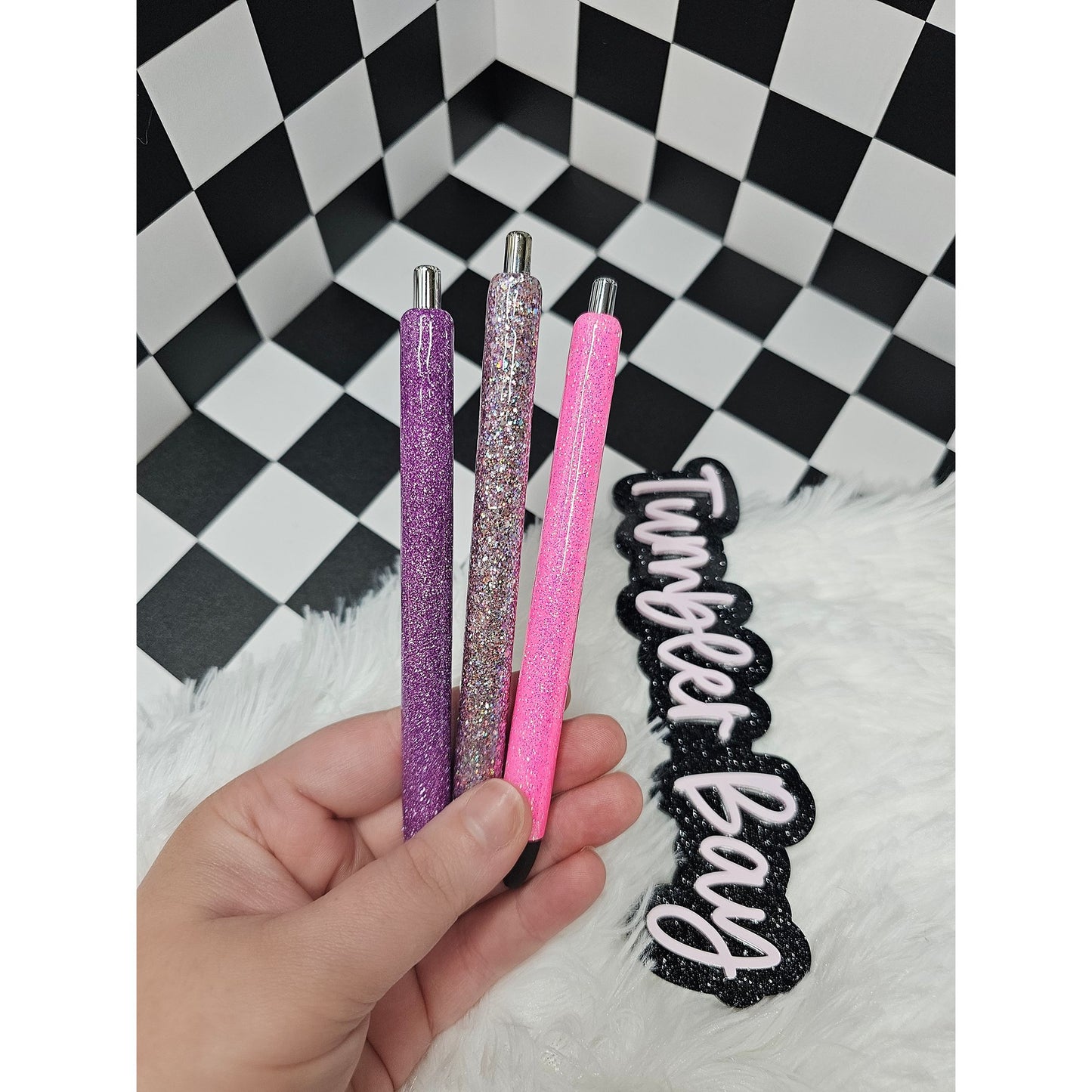 Glitter Resin Pens