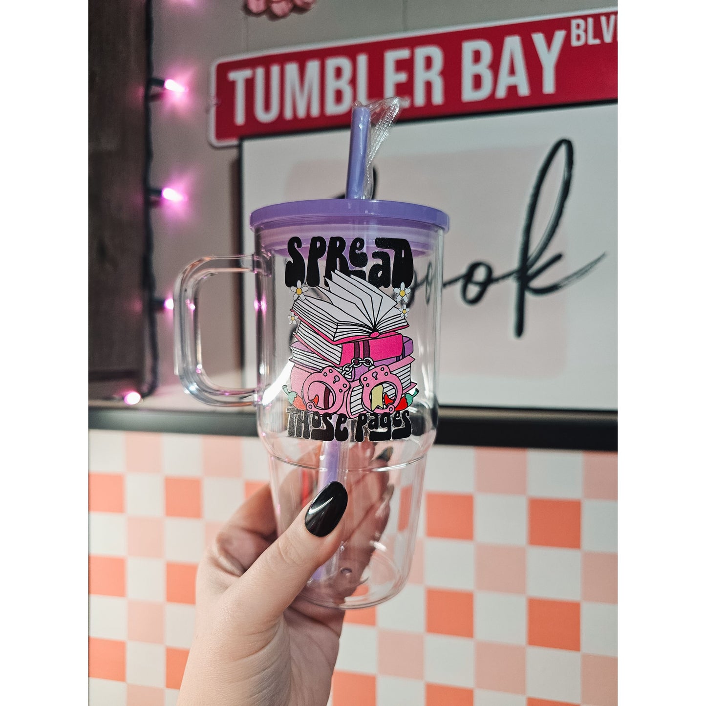 Bookish 20oz Acrylic