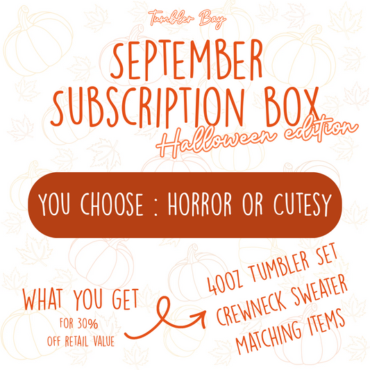 September Subscription Box