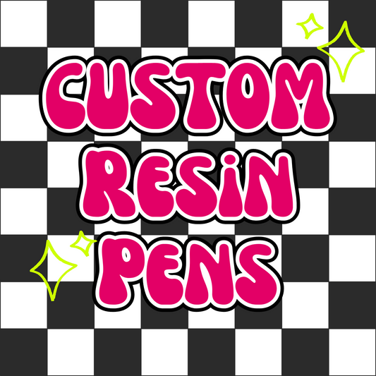 Custom Resin Pens