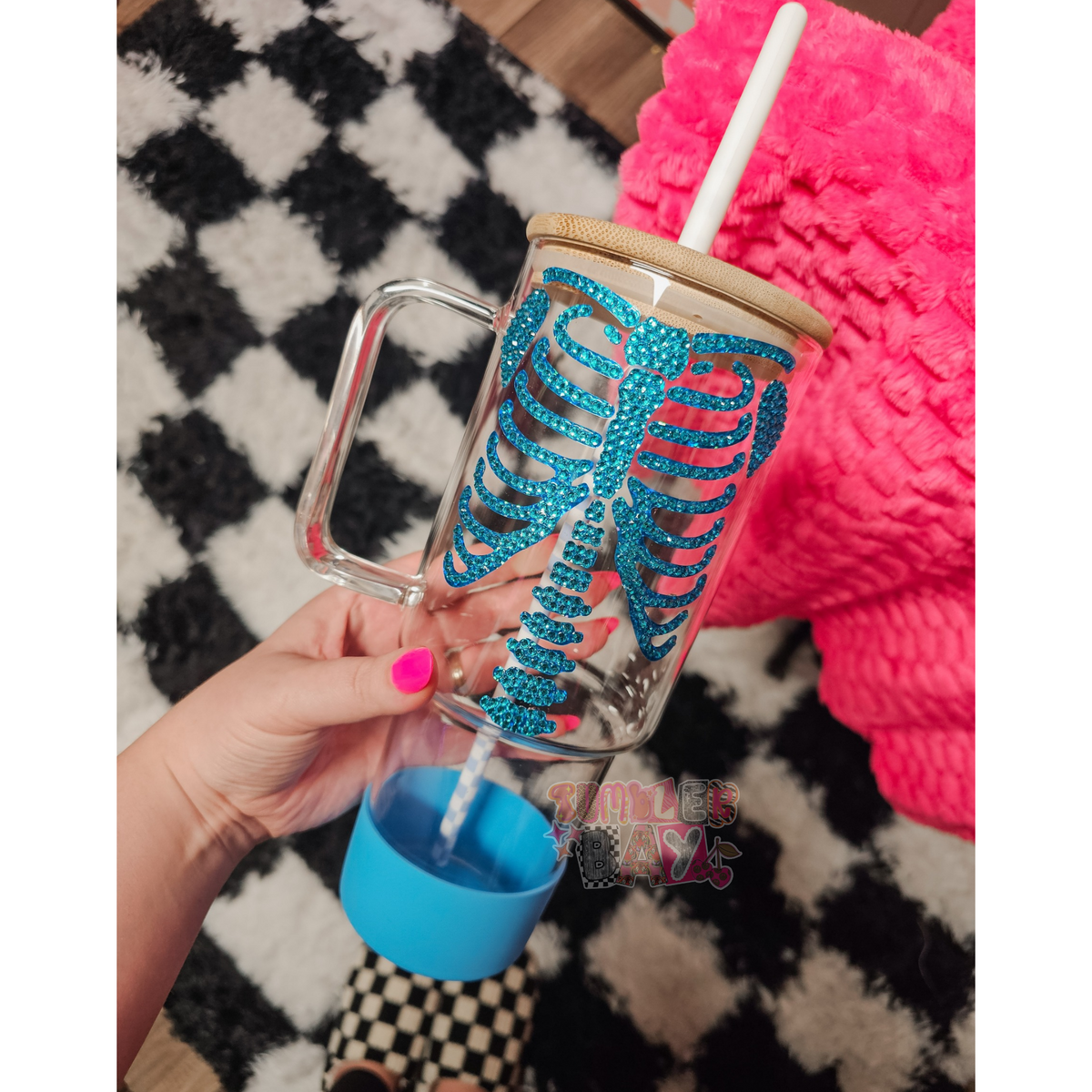 Rhinestoned Ribs