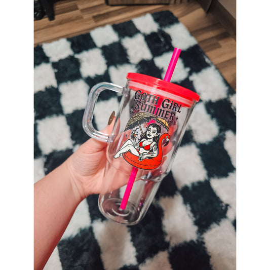 Goth Girl Summer 20oz Acrylic
