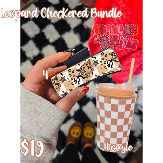Leopard Checkered Bundle